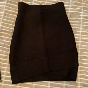 Black BCBG skirt
